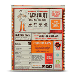 Bar-B-Que Jackfruit, Upton’s naturals 300 g