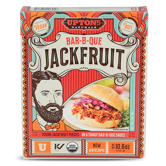 Bar-B-Que Jackfruit, Upton’s naturals 300 g