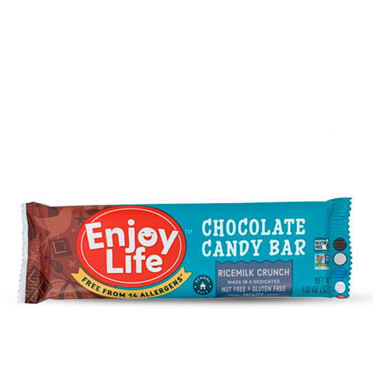 Ricemilk Crunch Chocolate Candy Bar, Enjoy Life 32 g