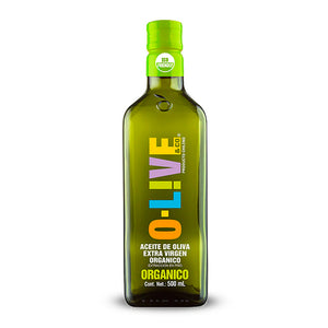 Aceite de Oliva Extra Virgen Orgánico, O-live & CO 500 ml