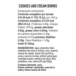 Ice Cream Bombs Cookies and Cream, Ketopia 200 g