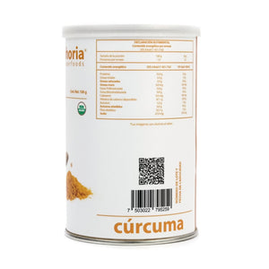 Cúrcuma Orgánico, Euphoria Superfoods 100 g