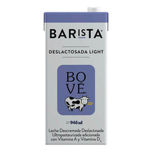 Cargar imagen en el visor de la galería, Leche Barista Deslactosada Light Orgánica, Bové 1 lt