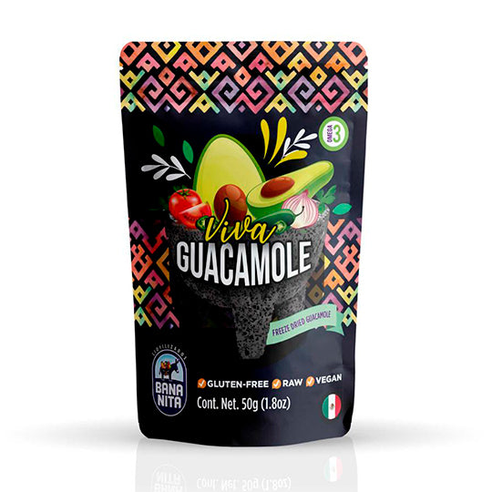 Viva Guacamole Liofilizado, Bananita 50 g