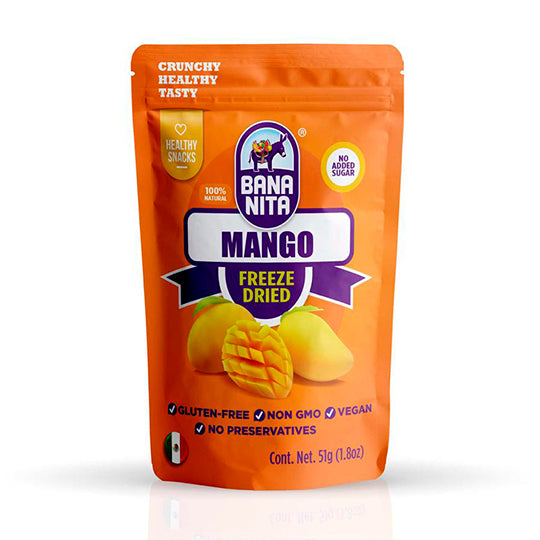 Mango Liofilizado, Bananita 51 g