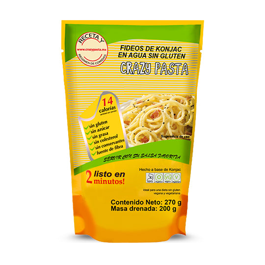 Fideos de Konjac, Crazy Pasta 270 g