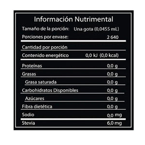 Stevia Líquida Natural, Villa Santerra 3 goteros de 10ml c/u