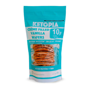 Crème Filled Vanilla Wafers, Ketopia 110 g