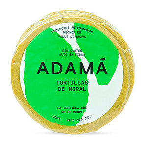 Tortillas de Nopal sin Gluten, Adamá 500 g