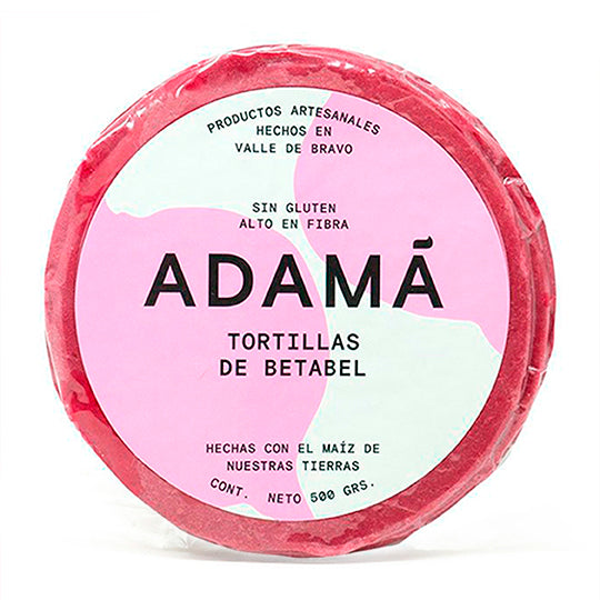 Tortilla de Betabel sin Gluten, Adamá 500 g