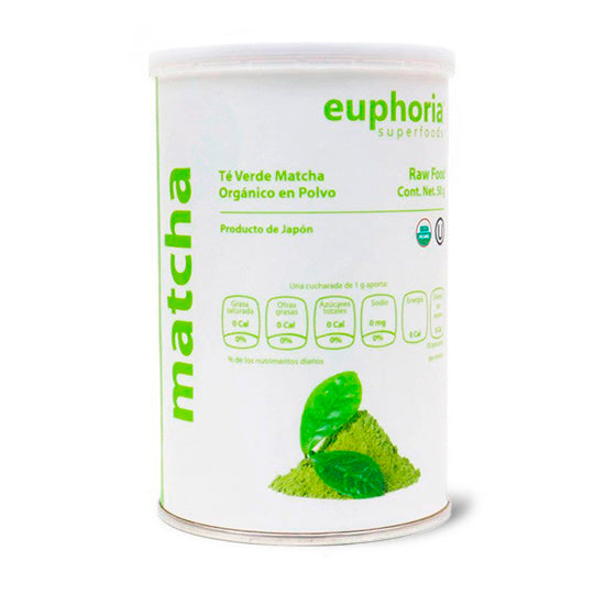 YÖY Superfoods polvo de té verde matcha 100% orgánico, ideal para preparar  bebidas saludables y recetas innovadoras.