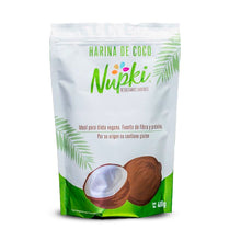 Cargar imagen en el visor de la galería, Harina de Coco, Nupki 400 g