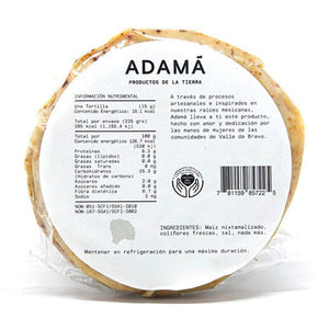 Tortilla de Coliflor sin Gluten, Adamá 225 g