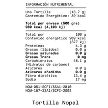 Cargar imagen en el visor de la galería, Tortillas de Nopal sin Gluten, Adamá 500 g