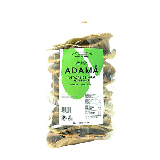 Tostadas de Nopal sin Gluten, Adamá 220 g