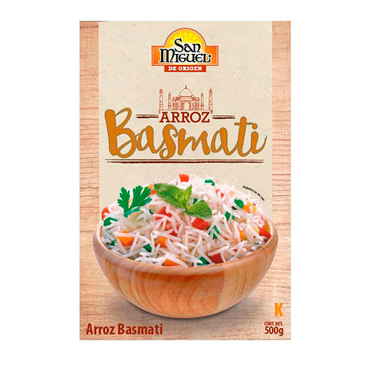 Arroz Basmati, San Miguel 500 g