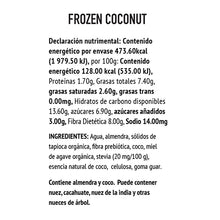 Cargar imagen en el visor de la galería, Helado Coconut Vegano, Frozen Boutique 370 ml