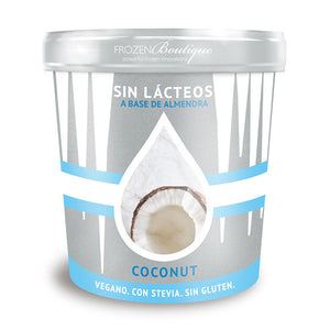 Helado Coconut Vegano, Frozen Boutique 370 ml