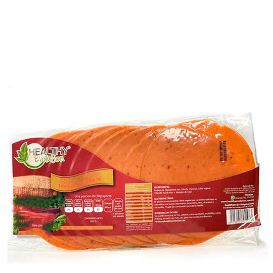 Jamón a la Diabla Vegano Premium, Healthy Evolution 250 g