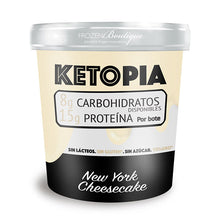 Cargar imagen en el visor de la galería, Helado New York Cheesecake Keto, Ketopia 370 ml