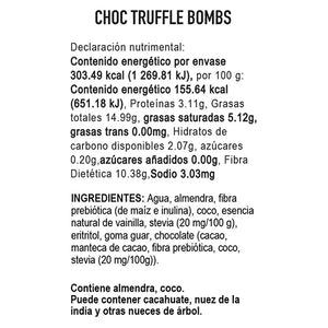 Ice Cream Bombs Chocolate Truffle, Ketopia 200 g