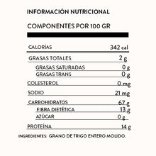 Cargar imagen en el visor de la galería, Harina Integral 500 g