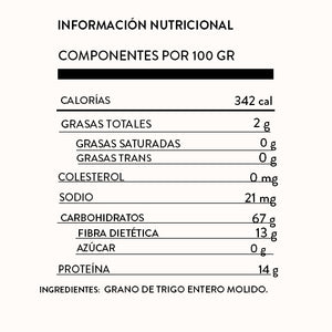 Harina Integral 500 g